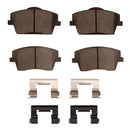 DFC 19-24 Volvo XC40 Front 4000 HybriDynamic Brake Pads and Hardware Kit