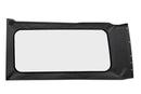 Bestop 18-26 Jeep Wrangler JL Oe JL Replacement Windows (Quarter Left Hand 2-Door Black Vinyl Clear)