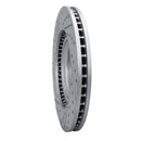R1 19-22 Hyundai Veloster N Front Right Drilled & Slotted Geo-Carbon Rotor