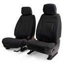 Covercraft 19-24 Chevrolet Silverado Leatherette PrecisionFit Custom Second Row Seat Covers - Black