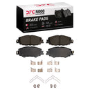 DFC 19-25 Toyota Prius Prime Front Geospec Rotors with 5000 Advanced Brake Pads w/Hardware
