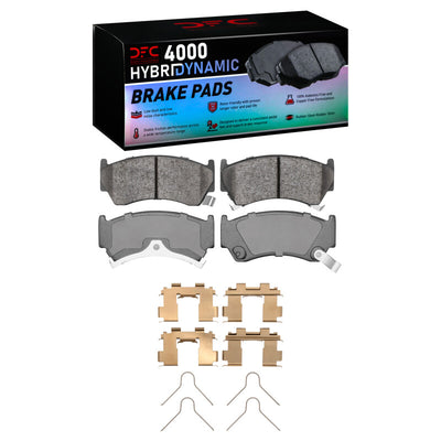 DFC 95-00 Nissan Sentra Front 4000 HybriDynamic Brake Pads and Hardware Kit