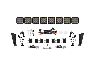 Diode Dynamics Kuat DEK 54in Wide Upgrade Kit 8-Pod SS5 Sport - White Driving