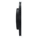R1 19-25 Ram 1500 Rear Right Drilled & Slotted Black Brake Rotor