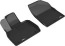 3D MAXpider 2020 Hyundai Palisade Kagu 1st & 2nd & 3rd Row Floormats - Black