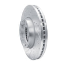 R1 20-25 Ford Transit-250 Front & Rear Drilled & Slotted Silver Brake Rotor Set