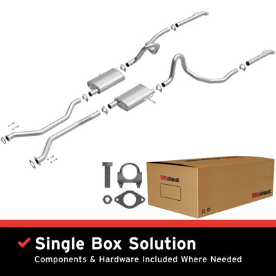 BRExhaust 03-11 Crown Victoria Grand Marquis 4.6L Exhaust Kit
