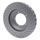 DFC 82-89 Porsche 911 Right Front Drilled GeoSPEC Coated Rotor