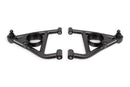 BMR 68-74 Chevrolet Nova w/ Bump Stops Lower A-Arms w/ STD. Ball Joint (Delrin) - Black Hammertone