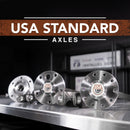 Yukon Gear & Axle 65-79 GM Pass Axle Shaft Repl.Rear Axl Kit 8.2in/8.5in Diff 28 Spline 29-1/2in Lng