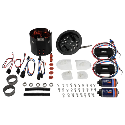 DeatschWerks 06-13 BMW E9X/E8X X2 Dual Pump Module w/ Dual DW810 Brushless Fuel Pumps