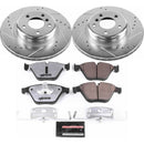 Power Stop 14-16 BMW 528i Front & Rear Z26 Street Warrior Brake Kit