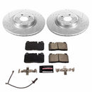Power Stop 17-18 Audi A6 Front & Rear Z23 Evolution Sport Brake Kit