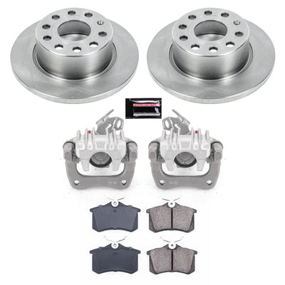 Power Stop 13-15 Volkswagen Jetta Front & Rear Autospecialty Brake Kit w/Calipers