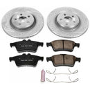 Power Stop 13-15 Jaguar XF Front & Rear Z23 Evolution Sport Brake Kit