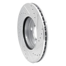 R1 07-15 Mini Cooper Front Drill & Slot Silver Rotors