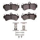 DFC 03-18 Mercedes-Benz G550 4X4 Front 5000 Advanced Low Metallic Brake Pads and Hardware Kit