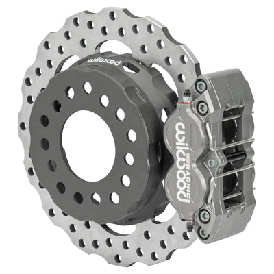 Wilwood Big Ford New Style Dynapro SA Lug Drive Dynamic Single Rear Drag Brake Kit- 2.36 Offset