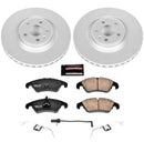 Power Stop 10-11 Audi S4 Front & Rear Z23 Evolution Sport Coated Brake Kit