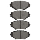 DFC 04-11 Mazda RX-8 Front Active Performance Pads - Low Metallic