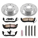Power Stop 06-10 Jeep Commander Front & Rear Z36 Truck & Tow Kit w/Calipers
