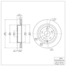 DFC GeoSPEC Coated Rotors - Plain
