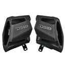 DS18 Polaris RZR Front Kick Panel Pods Enclosure Fits 2x 6.5in Speakers