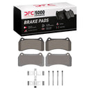 DFC 03-05 Jaguar XJR Front 5000 Advanced Low Metallic Brake Pads and Hardware Kit