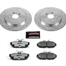 Power Stop 13-14 Ford Mustang Front & Rear Z26 Street Warrior Brake Kit