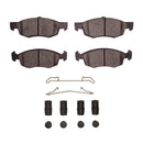 DFC 15-18 Dodge Vision (Mexico) Front 3000 Ceramic Brake Pads and Hardware Kit