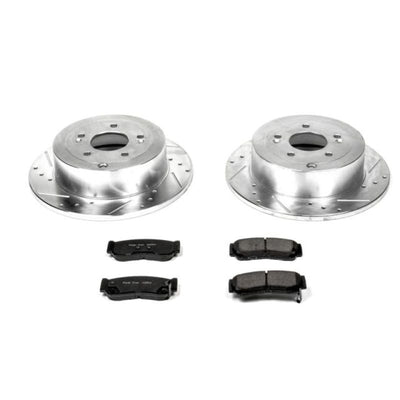 Power Stop 07-09 Hyundai Santa Fe Front & Rear Z23 Evolution Sport Brake Kit