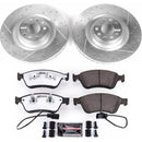 Power Stop 09-11 Audi A6 Quattro Front & Rear Z26 Street Warrior Brake Kit