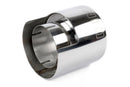 Dinan Double-Walled 4.5in Clamp-On Exhaust Tip - Polished - 4.5in Outlet / 3in Inlet