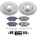Power Stop 12-18 Fiat 500 Front & Rear Z23 Evolution Sport Brake Kit