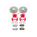 Power Stop 04-08 Chevrolet Malibu Front & Rear Z26 Street Warrior Brake Kit w/Calipers