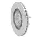 R1 95-97 Ford Ranger (USA/Canada) Front Left Drilled & Slotted Silver Brake Rotor