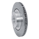 DFC 15-17 Porsche 911 Left Front Drilled Hi-Carbon Alloy Geomet Coated Rotor