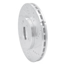 R1 96-09 Mercedes-Benz C230 Front & Rear Drilled & Slotted Silver Brake Rotor Set
