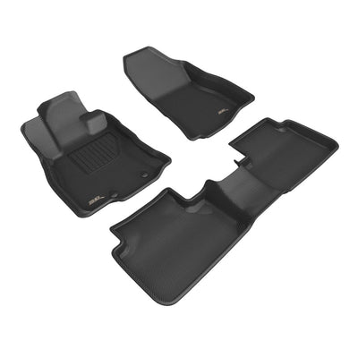 3D MAXpider 25-26 Subaru Forester Kagu 1st & 2nd Row Floor Mat - Black (3pc)