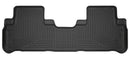Husky Liners 14-19 Toyota Highlander WeatherBeater 2nd Row Floor Liner - Black