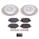 Power Stop 11-19 Ford Explorer Front and Rear Semi-Coated Rotor Kit