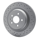 DFC 12-15 Mercedes-Benz ML550 Rear Drilled Hi-Carbon Alloy Geomet Coated Rotor