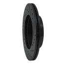 R1 85-88 Chevrolet Nova Front Left Drilled & Slotted Black Brake Rotor