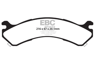 EBC S8 Brake Pad and Rotor Kit