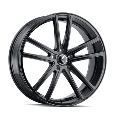 Kraze KR190 Lusso 22x9.5 / 6x139.7 BP / 30mm Offset / 106mm Hub Gloss Black Wheel