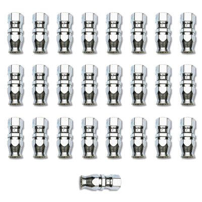 Russell Performance -10 AN Endura PowerFlex Power Steering Straight Hose Ends (25 pcs.)