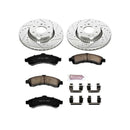 Power Stop 04-05 Buick Rainier Front Z23 Evolution Sport Brake Kit w/Calipers
