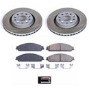 Power Stop 05-07 Ford Five Hundred Front and Rear Semi-Coated Rotor Kit