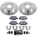 Power Stop 12-18 Fiat 500 Front & Rear Z23 Evolution Sport Brake Kit
