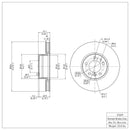 DFC GeoSPEC Coated Rotors - Plain